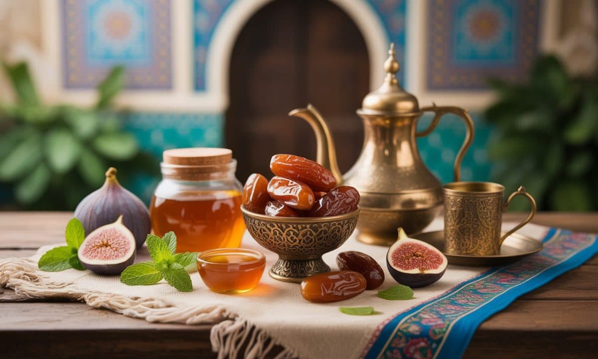 Remèdes arabes naturels pour la digestion : herbes, épices et ingrédients traditionnels pour le transit intestinal