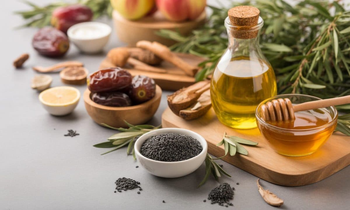 Nigelle, miel et aliments prophétiques pour la perte de poids en islam