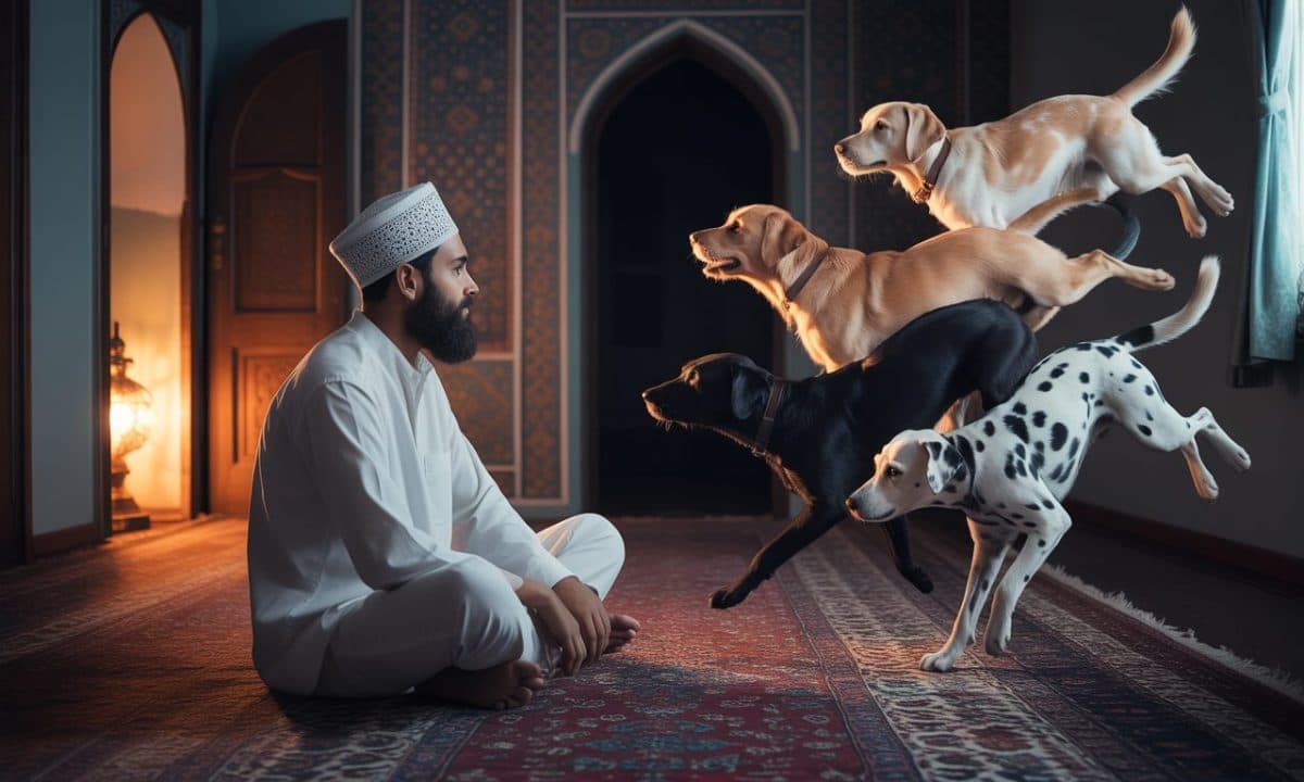 Couleur et comportement du chien dans les rêves en islam