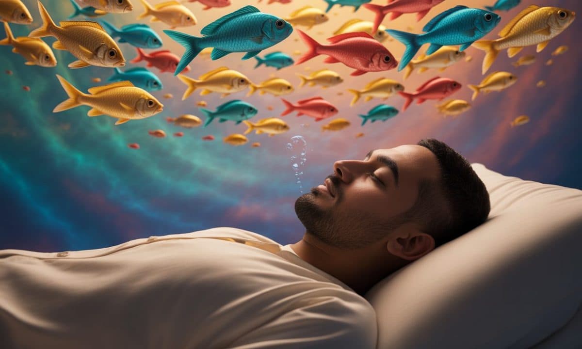 Interprétation spirituelle du rêve de poisson en islam, symbole de richesse et bénédictions