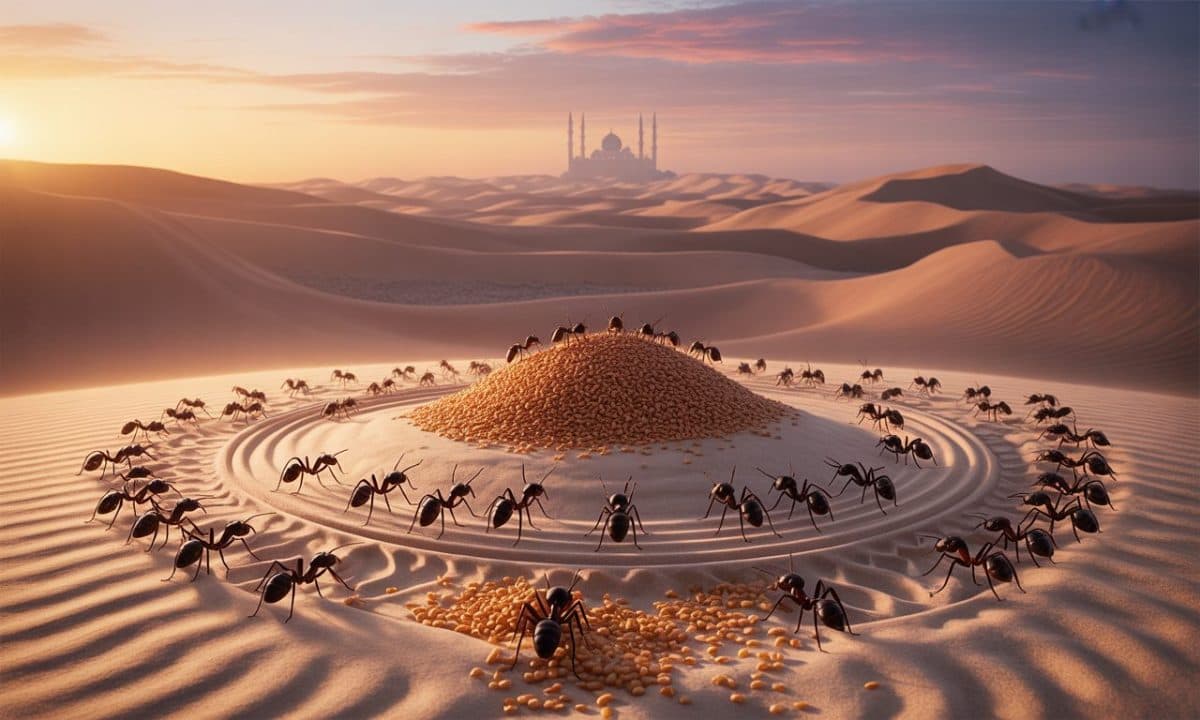 Rêver de fourmis en islam, symbolisme du travail et bénédictions divines